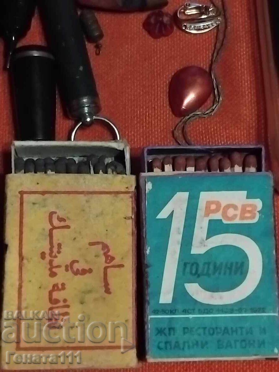 Lot of pens, matches, and lighters - 7 Lot of pens, matches, and lighters - 7