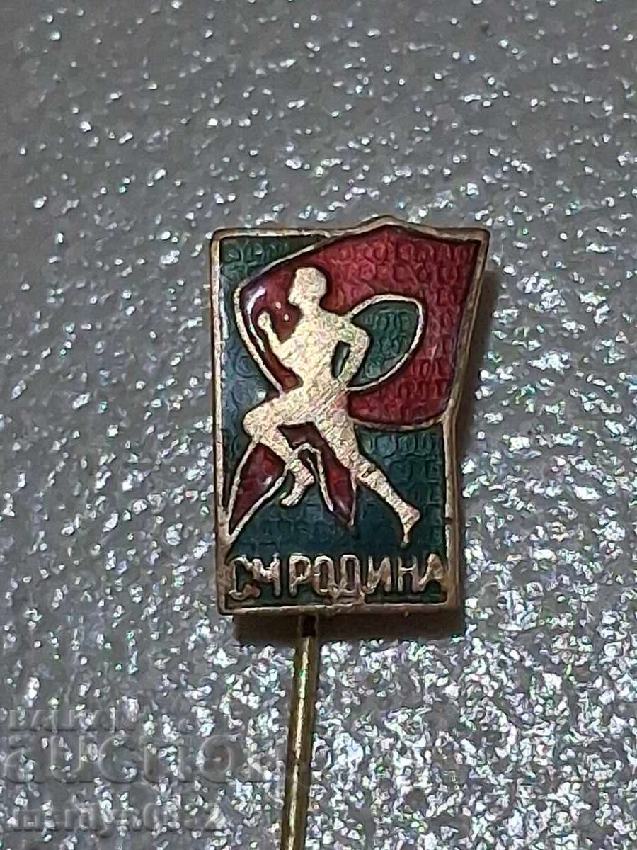 Insigna piept Sport Maraton Patria pentru pionieri medalie ecuson - 6