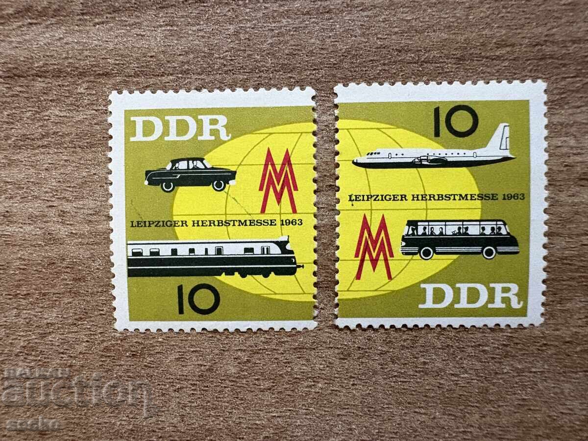 RDG - Târgul de Toamnă de la Leipzig (1963) MNH