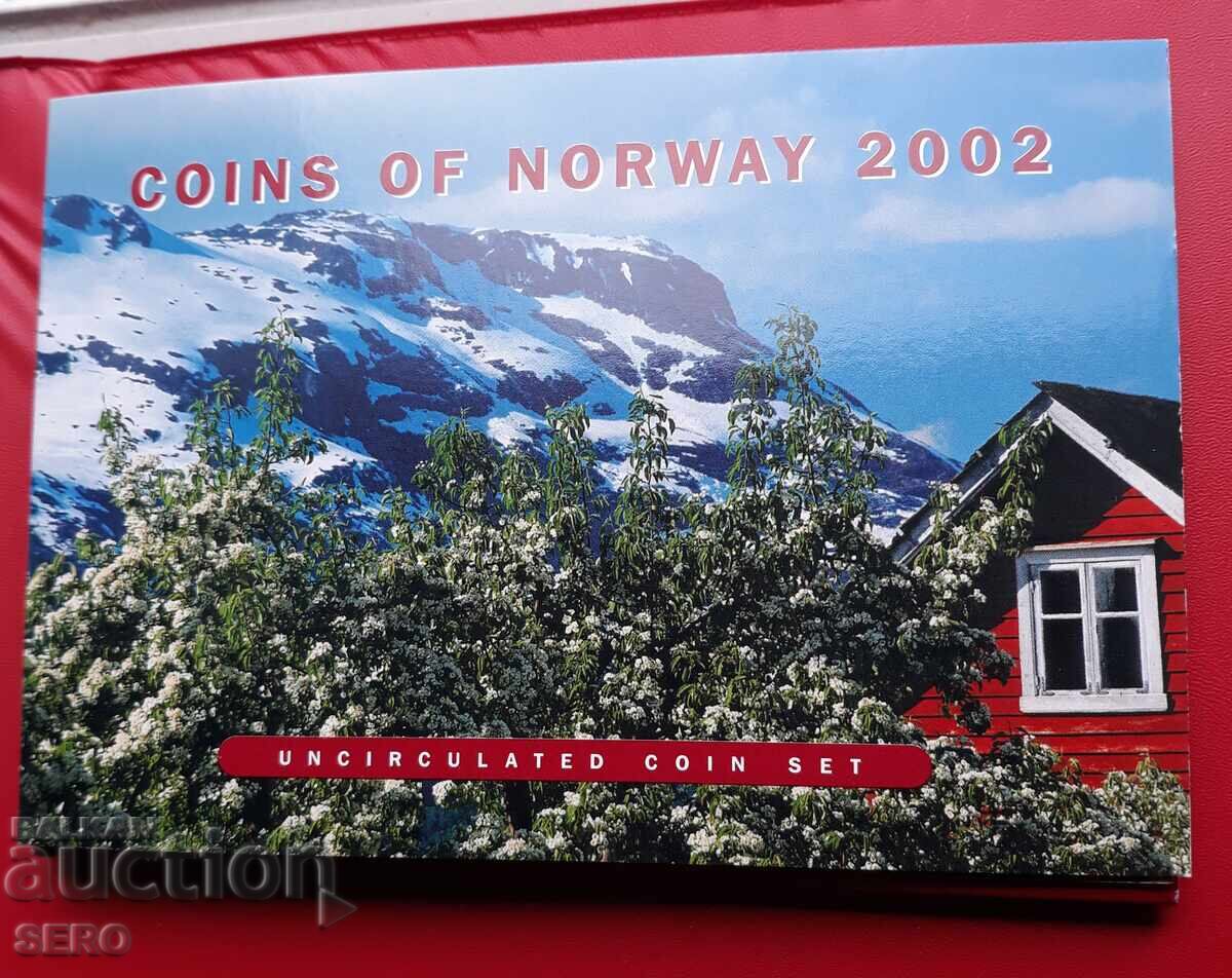 Norvegia - SET 2002 din 5 monede cu preț € 13.00 | 25.43 BGN