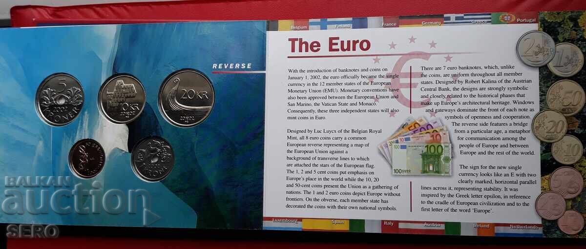 Norvegia - SET 2002 din 5 monede - 5