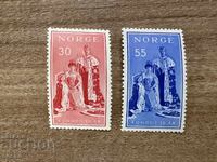 Norvegia - 50 g. domnie a regelui Haakon VII (1955) MH