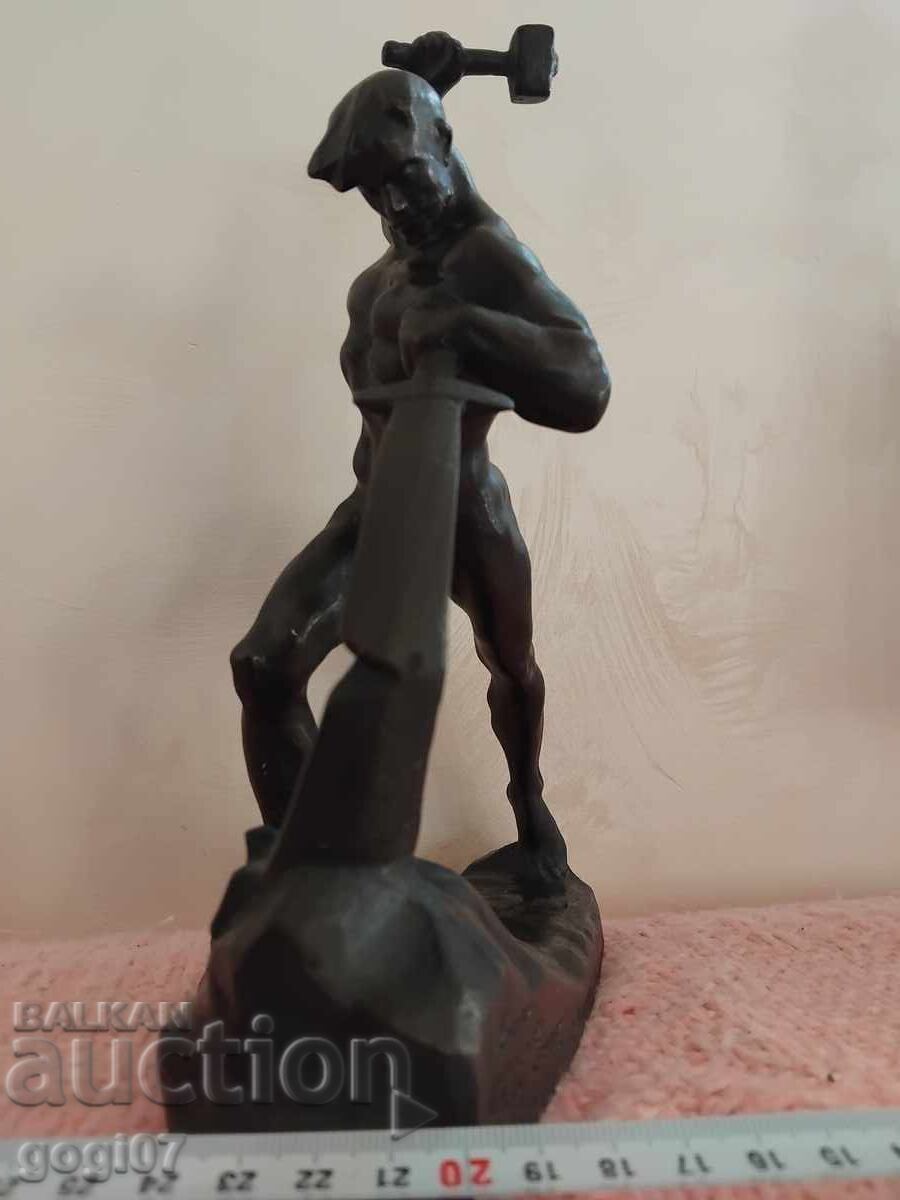 Licitație Sculptură de autor, statuetă, plastic, URSS Licitație Sculptură de autor, statuetă, plastic, URSS