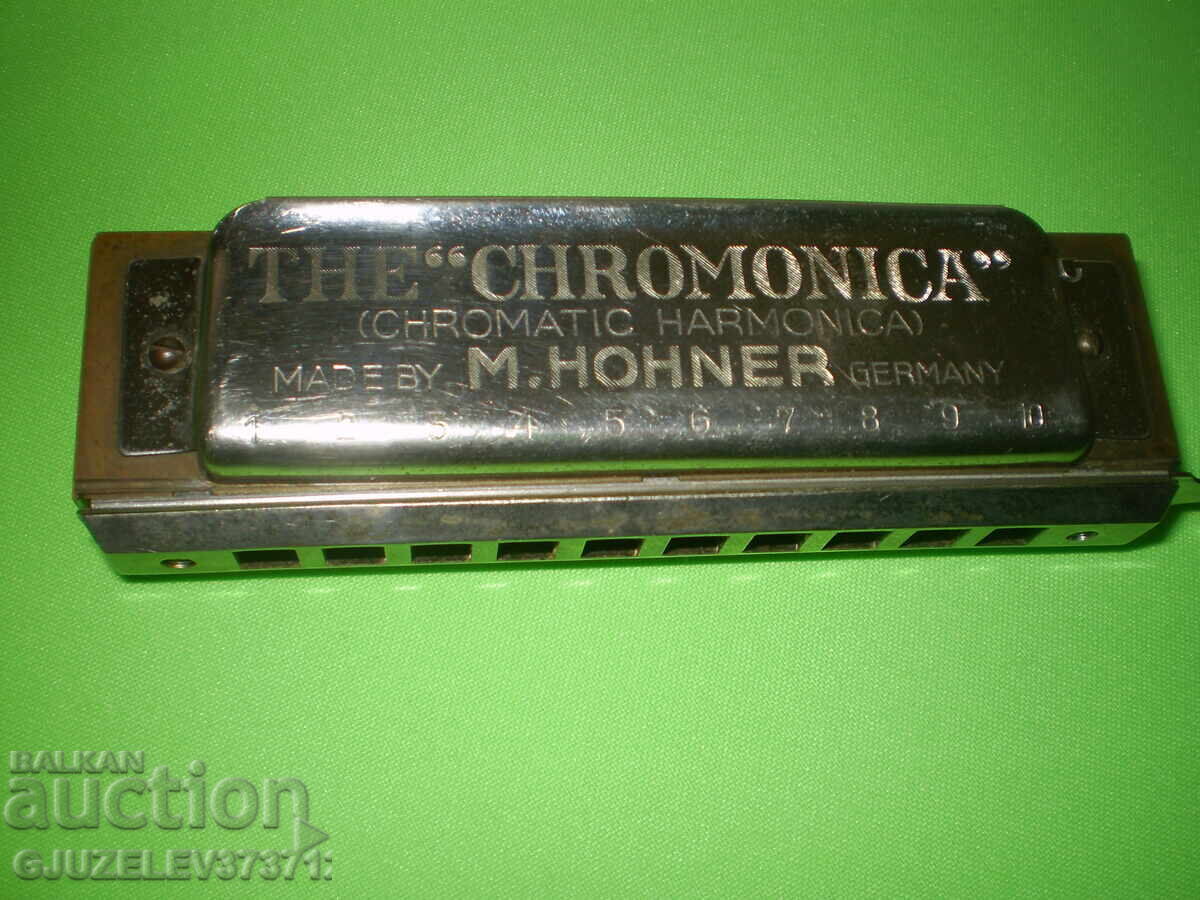 Auction  Chromatic harmonica Hohner Super Chromonica Brand: Hohner