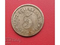 Германия-С.Рейн-Вестфалия-Солинген-5 пфенига 1919
