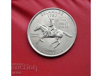 SUA - 1/4 dolar 1999 P - Philadelphia - statul Delaware