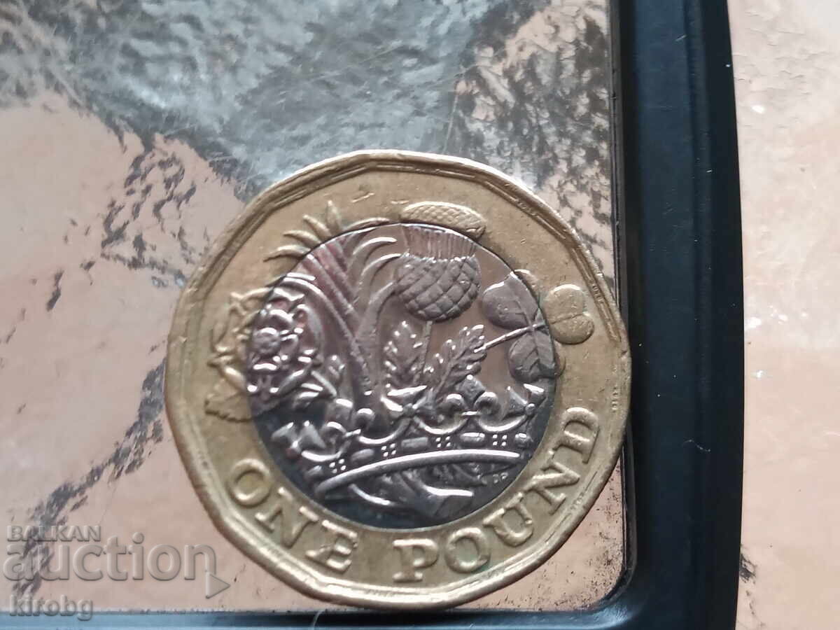 MONEDĂ 1 LIRĂ STERLINĂ 2016 - 6