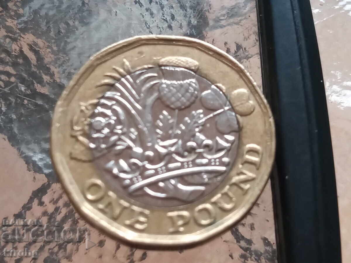 MONEDĂ 1 LIRĂ STERLINĂ 2016 - 7