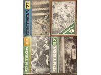 Football 1971 Yearbook 1978 Levski 1984 CSKA 1987