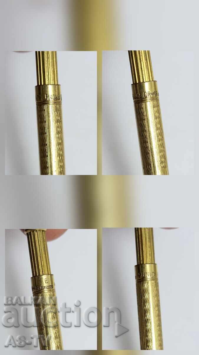Creion metalic vintage placat cu aur cu preț 15.00 €