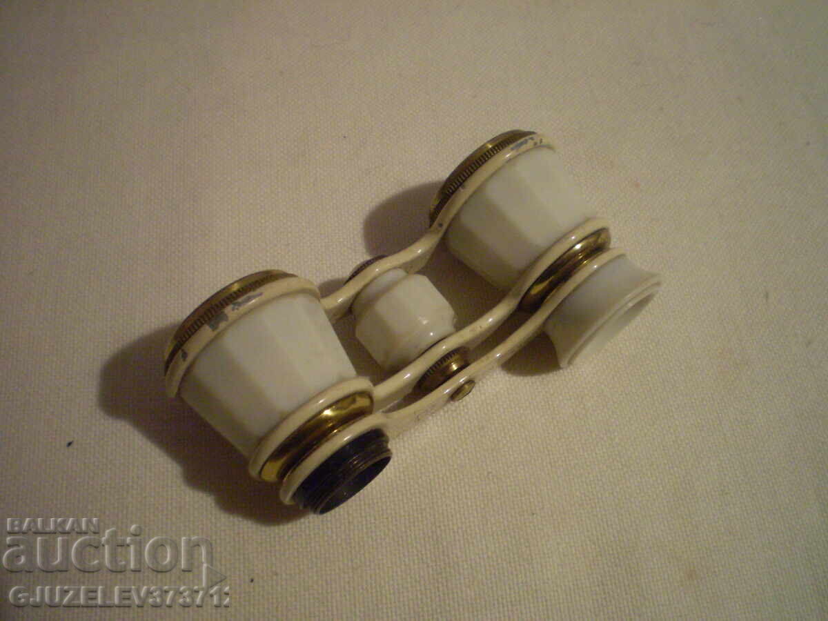 Binoclu teatral retro, fabricat în URSS - 6