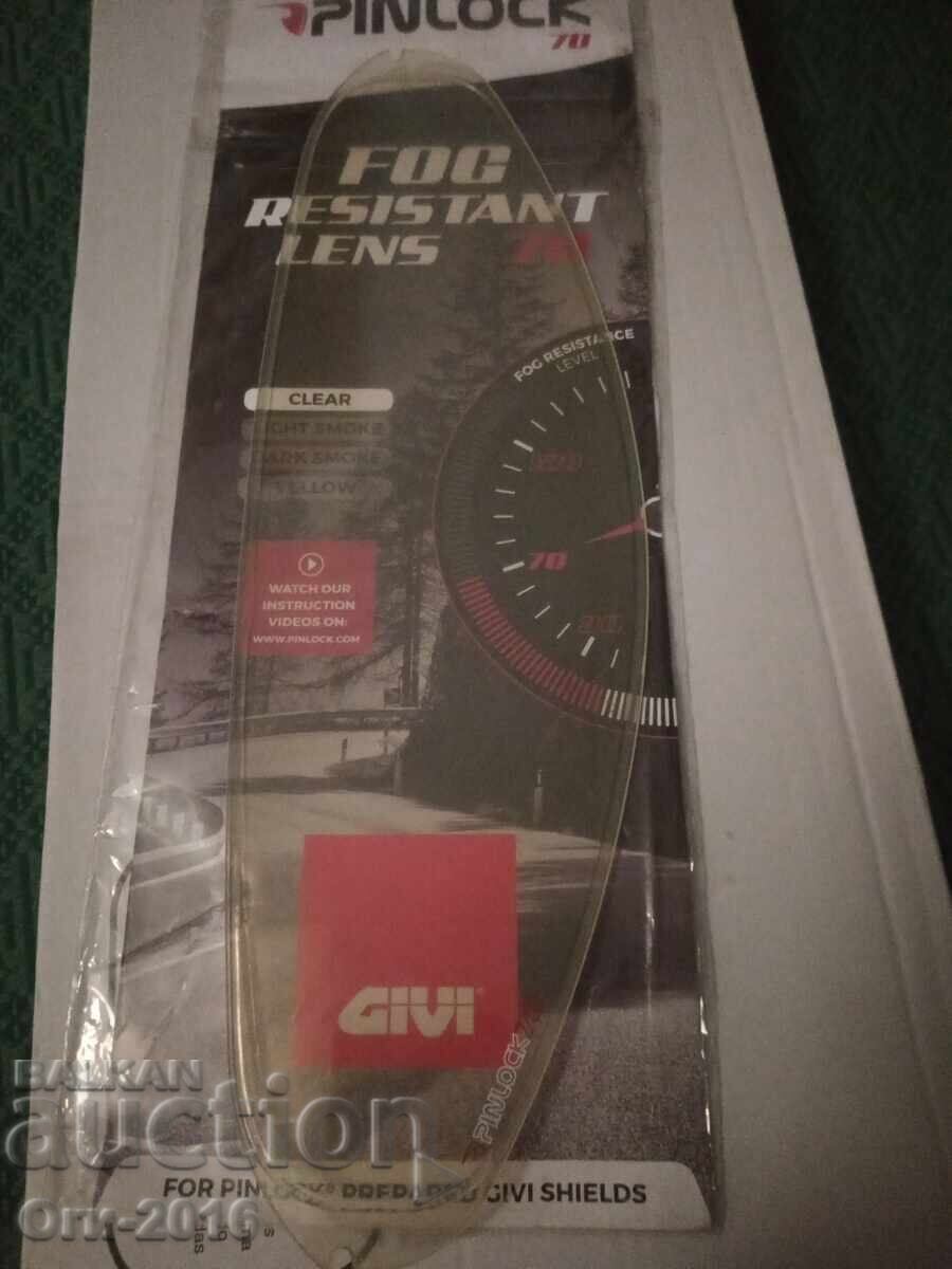 Delivery of Anti-fog Pinlock 70 insert for O'NEAL A-SRS helmet