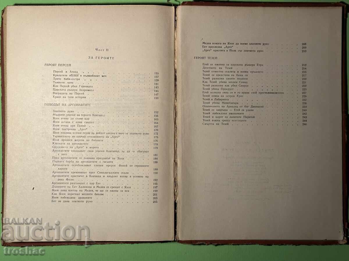 Доставка на Стара Книга Гръцка Митология /Д. Акритас