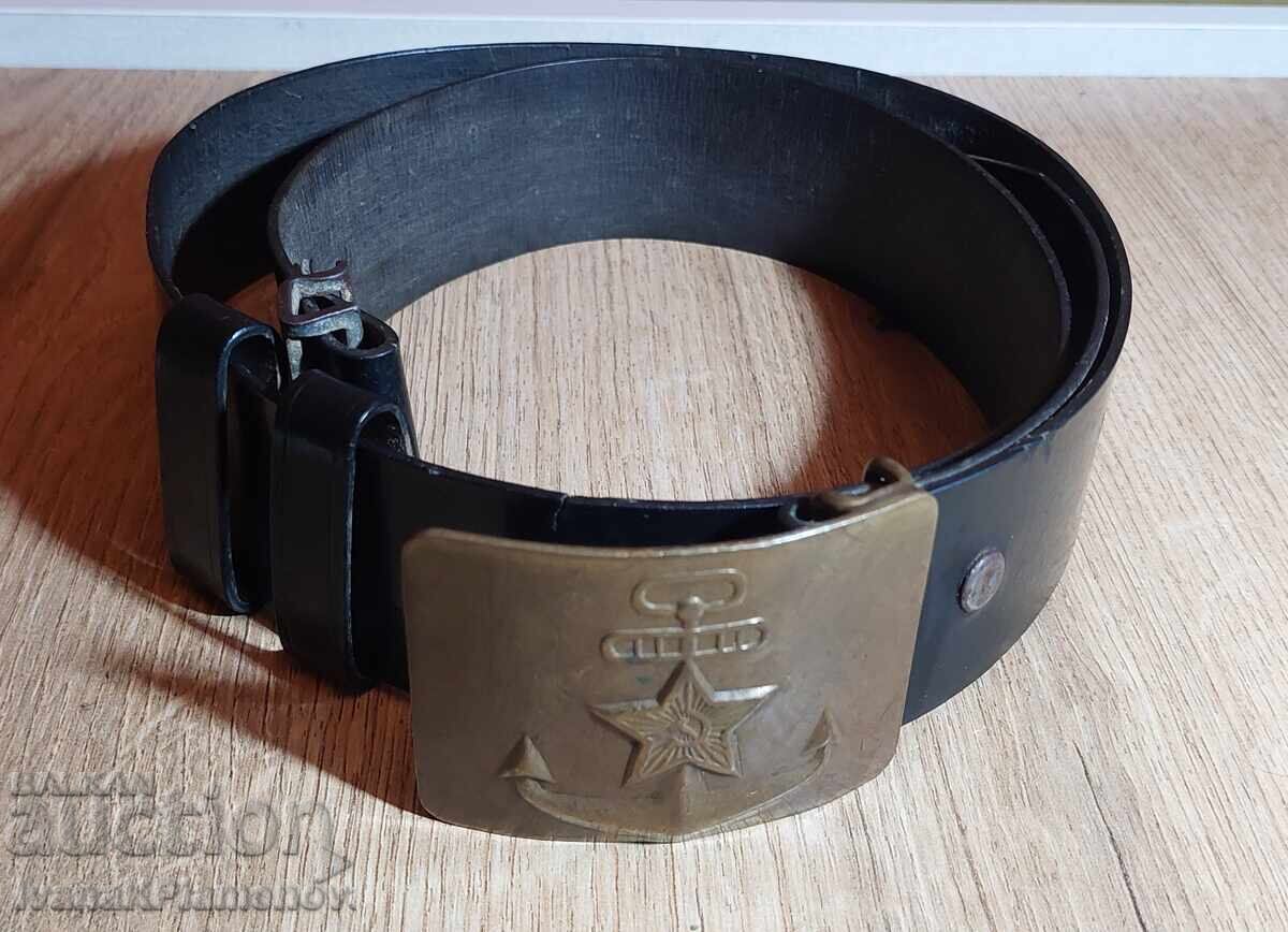 Centură militară navală din URSS pentru colecționari