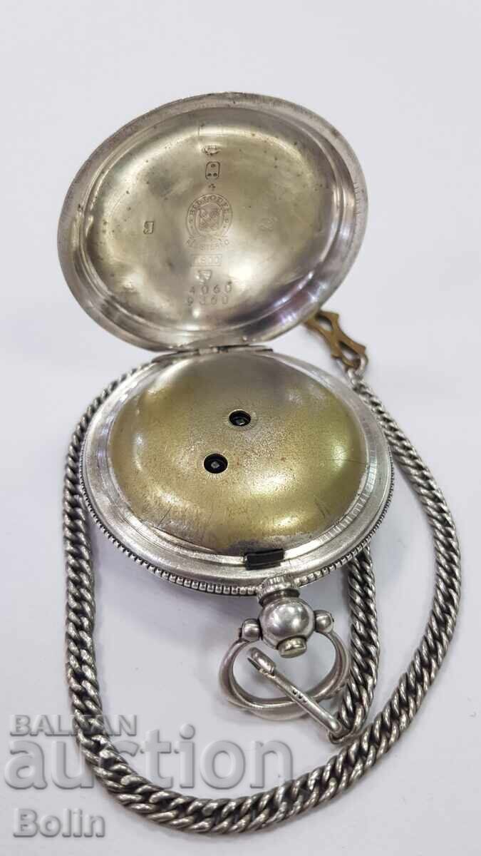 Ceas de buzunar otoman din argint K. SARKISOFF - BILLODES - 6 Ceas de buzunar otoman din argint K. SARKISOFF - BILLODES - 6