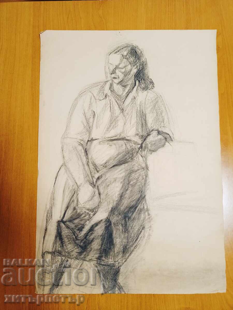 Grafică creion hârtie figură Grafică creion hârtie figură