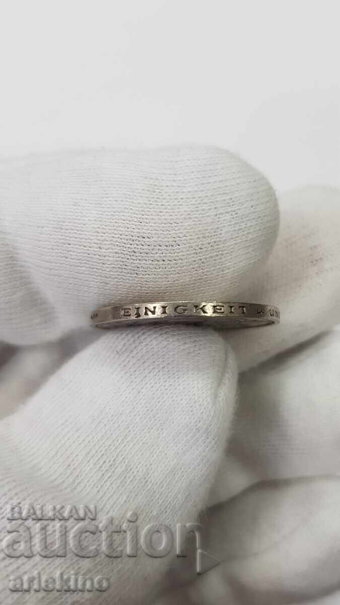 Συλλεκτικό νόμισμα 2 μάρκων "F" 1951 Γερμανία - 5