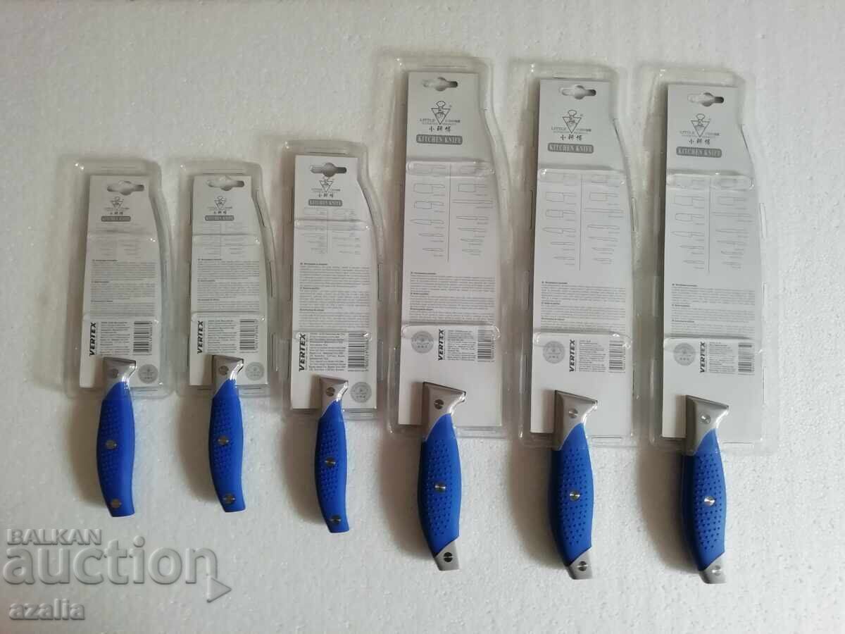 Ένα νέο σετ 6 μαχαιριών κουζίνας LITTLE COOK με τιμή € 23.00 | 44.98 BGN