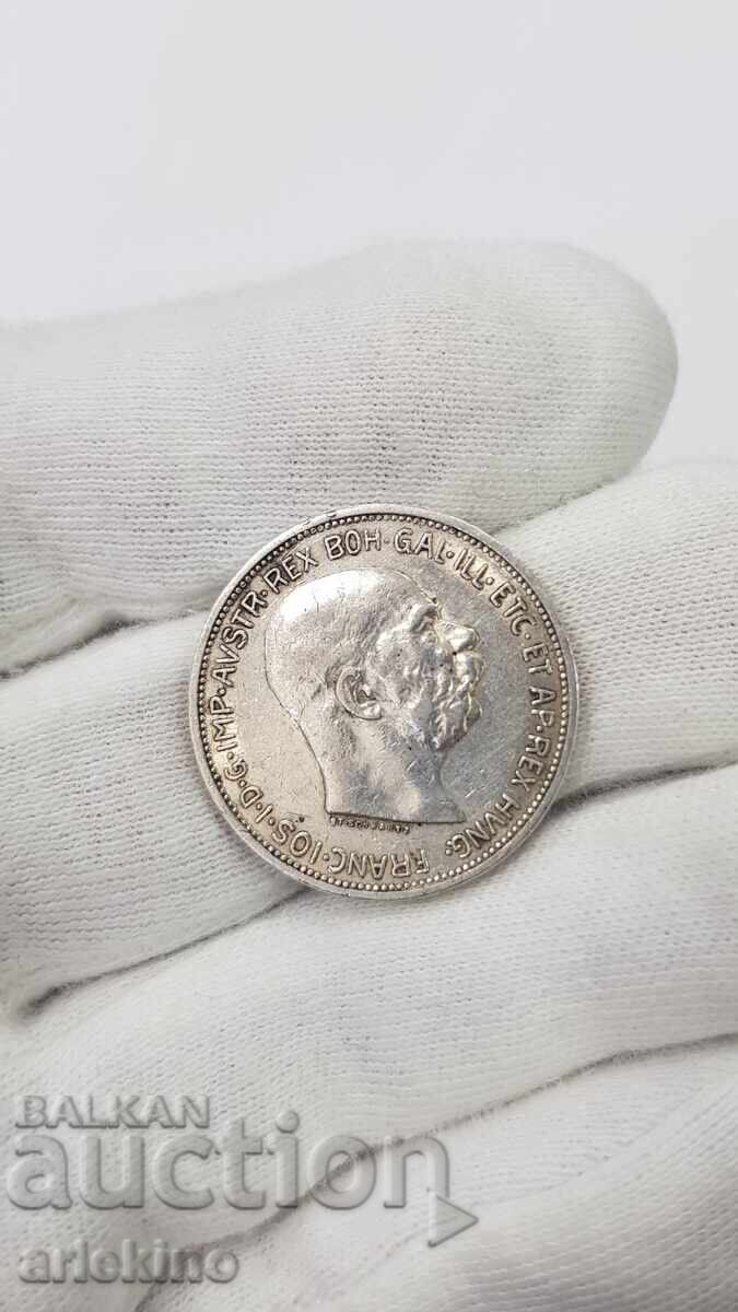 Monedă de colecție din argint 2 coroane 1913 Austria, Ungaria - 5 Monedă de colecție din argint 2 coroane 1913 Austria, Ungaria - 5