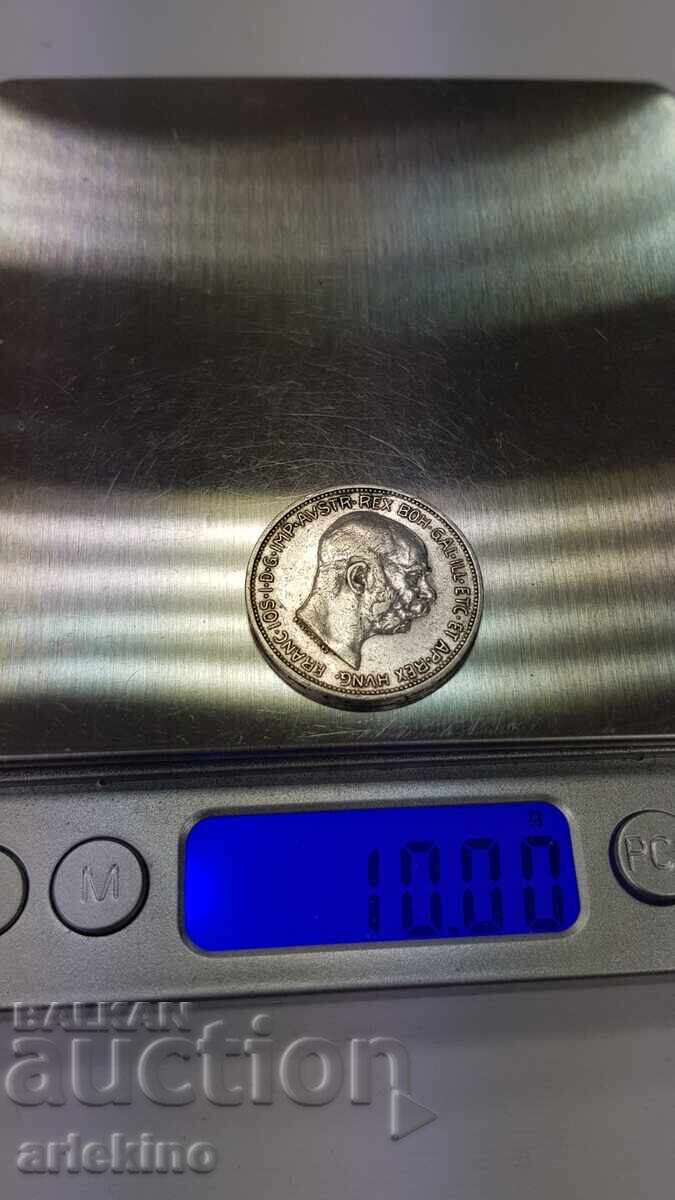 Monedă de colecție din argint 2 coroane 1913 Austria, Ungaria - 6 Monedă de colecție din argint 2 coroane 1913 Austria, Ungaria - 6