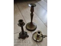 Χάλκινα κηροπήγια