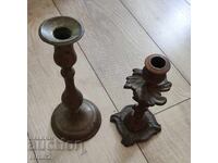 Χάλκινα κηροπήγια