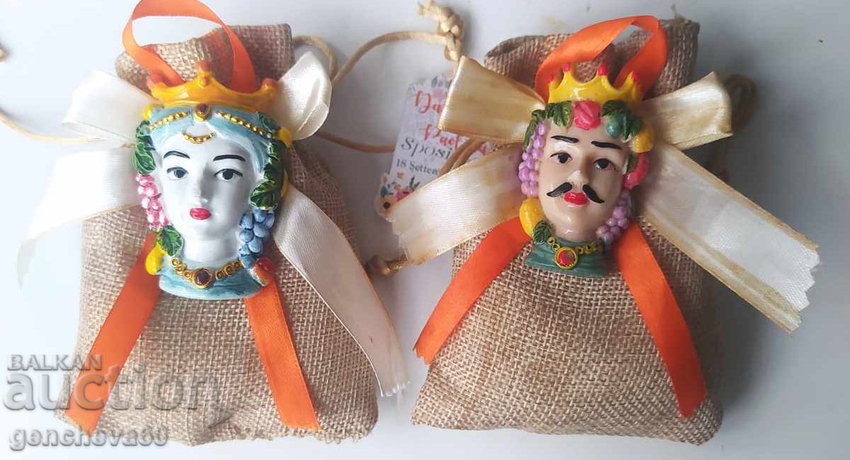 SET magneți din porțelan - maur / Italia cu preț € 10.00 | 19.56 BGN