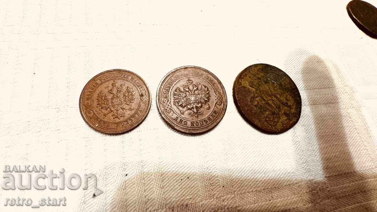 Lot de copeici 1915, 1916, 1840 - 5