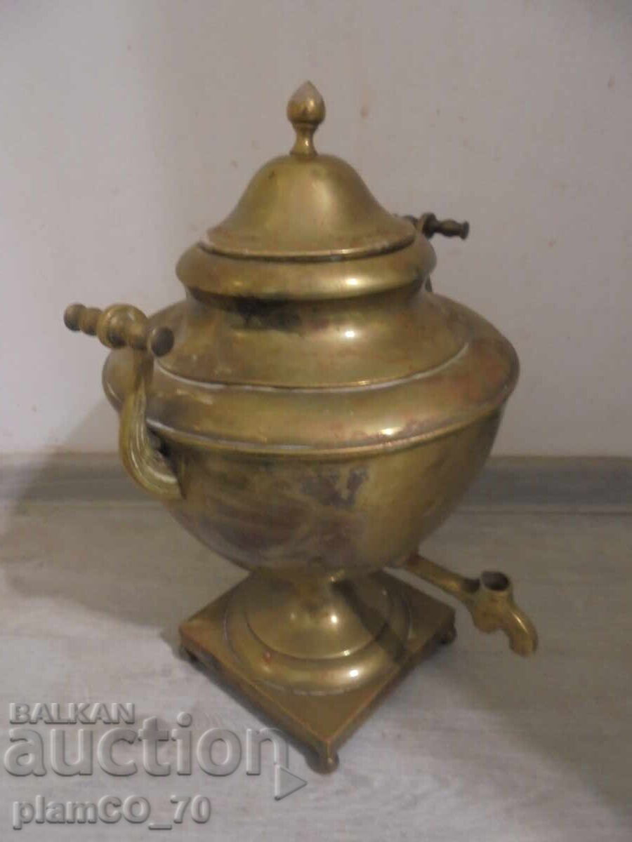 №*8499 ΠΑΛΙΟ ΜΕΤΑΛΛΙΚΟ ΔΟΧΕΙΟ / ΑΝΤΙΚΕΡΟΣ ΣΑΜΟΒΑΡ με τιμή € 49.90 | 97.60 BGN