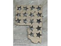 Lot of Stars for Epaulettes—Large—16 pieces
