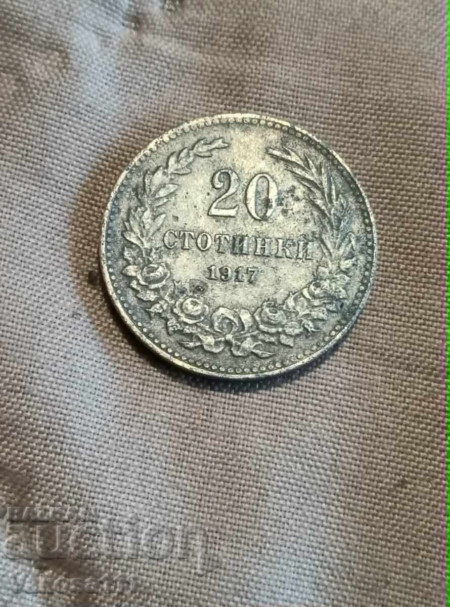 20 de cenți 1917 20 de cenți 1917