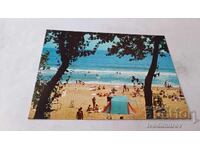 Carte poștală Obzor Plaja 1976