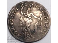 10 солди 1675 Италия Дожи Биенале (1637-1797) сребро