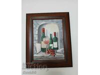 Oil painting on a linen frame