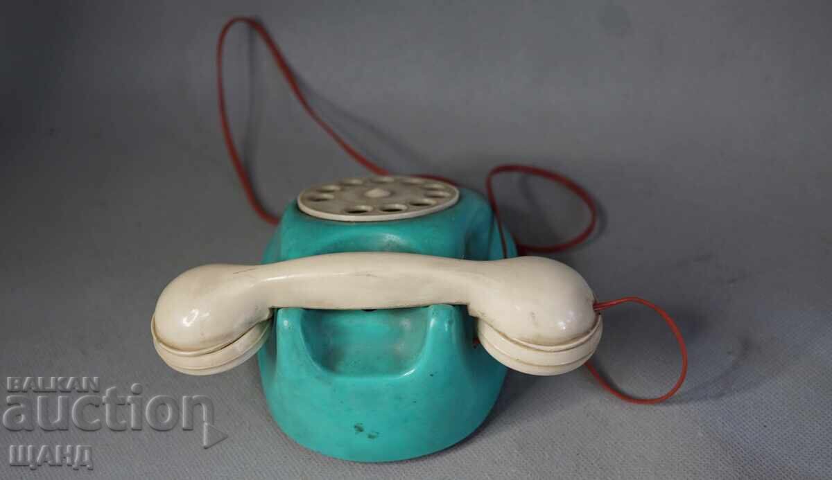 Vechi jucărie de plastic telefon - 5