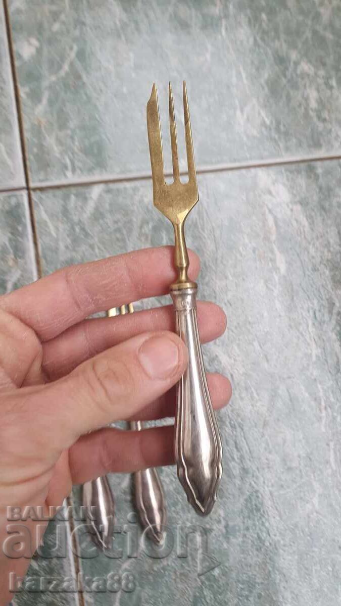 12 ασημένια πιρούνια - 6