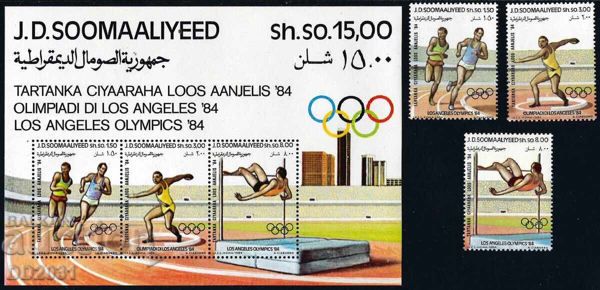 Somalia 1984 - olimpiada MNH