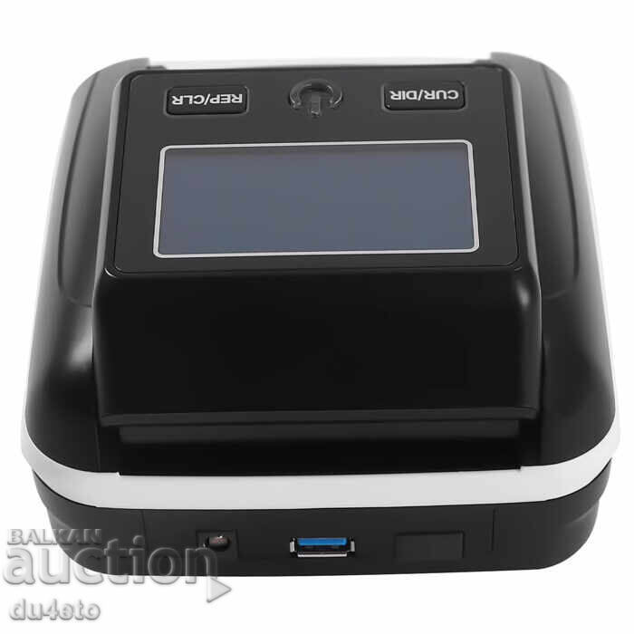 Detector digital pentru bancnote Euro false, automat și cu cu preț € 75.00 | 146.69 BGN Detector digital pentru bancnote Euro false, automat și cu cu preț € 75.00 | 146.69 BGN