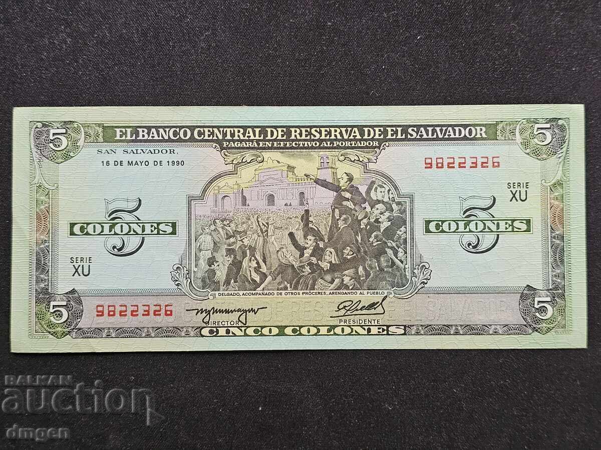 5 coloane Salvador 1990