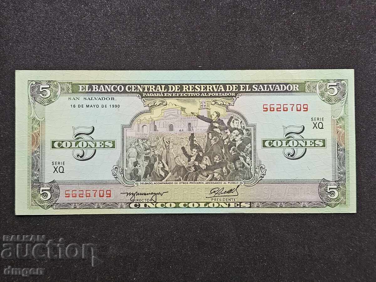 5 coloane Salvador 1990