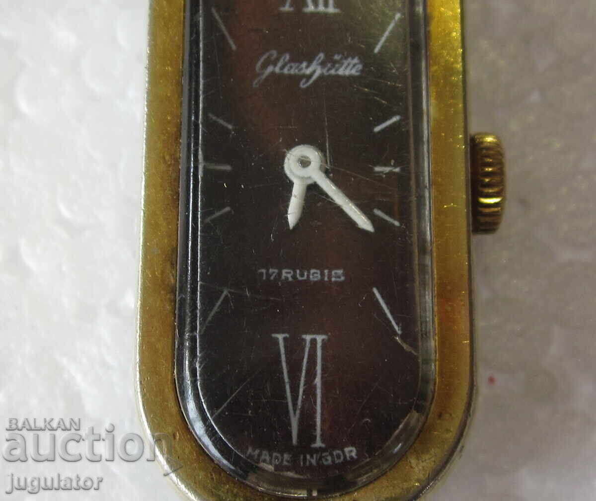 Auction  Vintage German Mechanical Hand Watch Glashütte