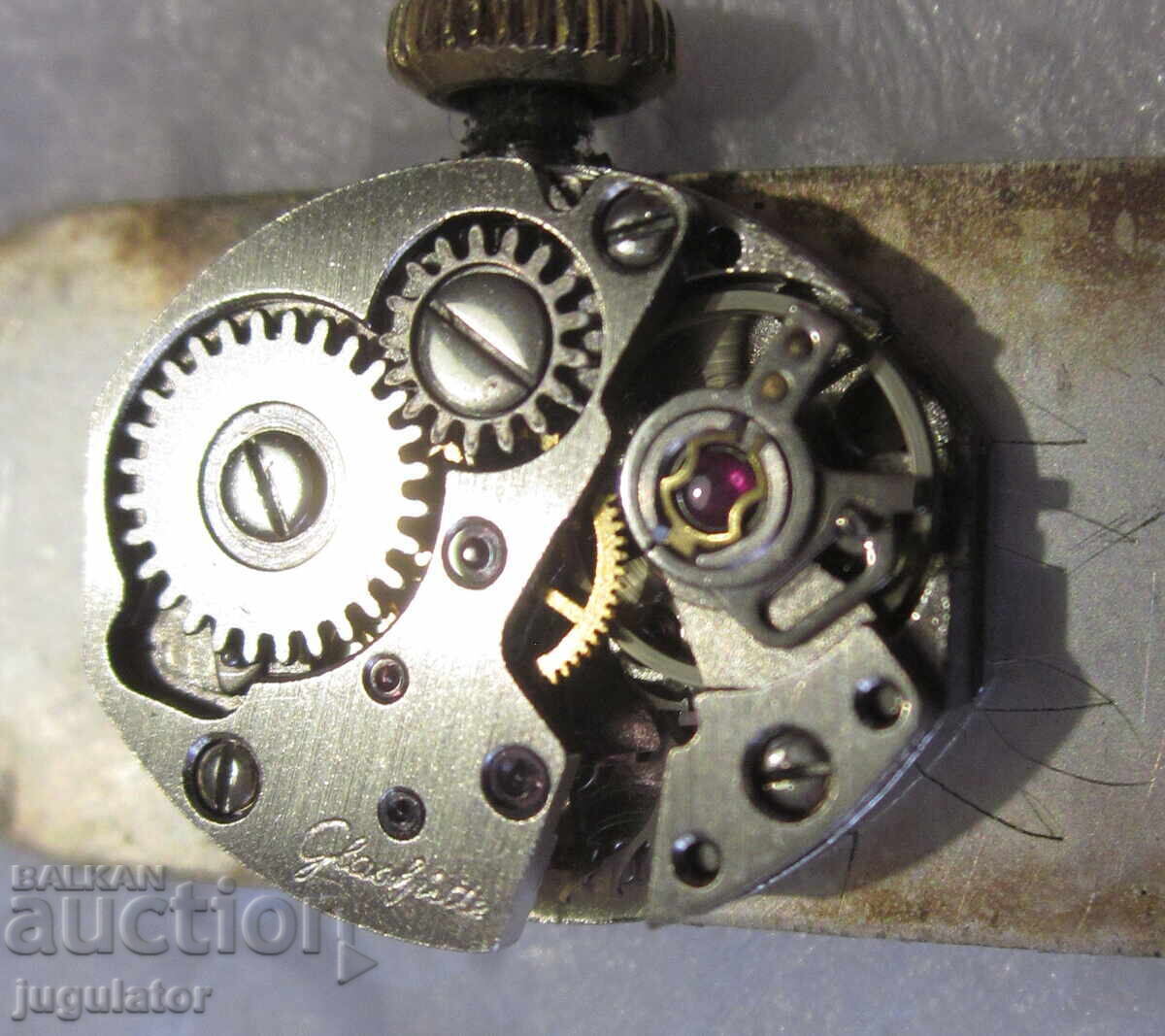 Vintage German Mechanical Hand Watch Glashütte - 5