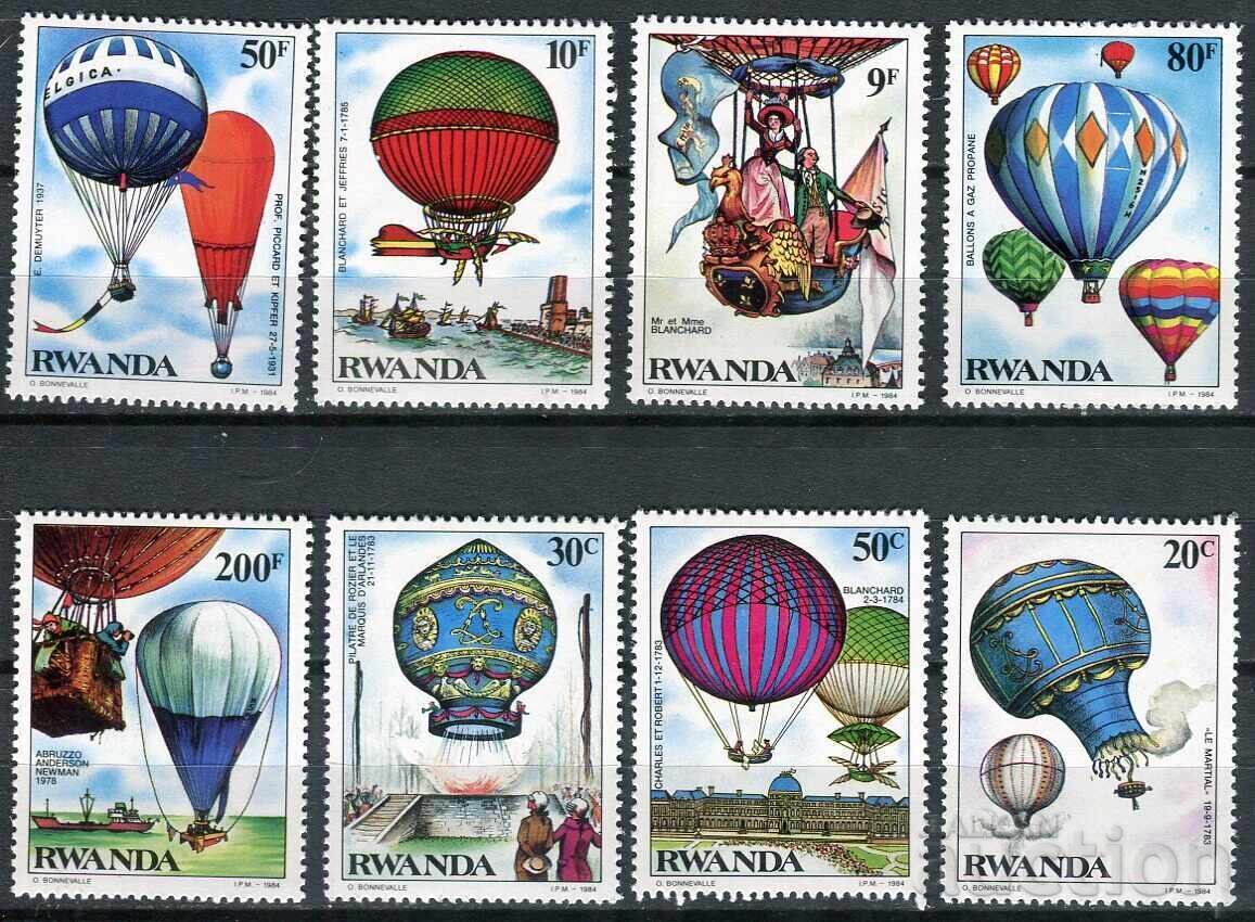 Ruanda 1984 MnH - Baloane, aviație