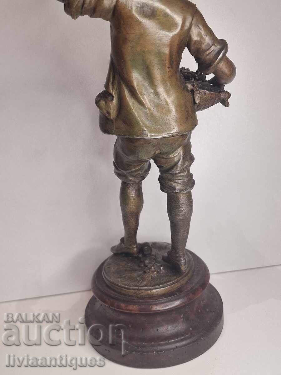 Παράδοση Γαλλικό ειδώλιο "τρυγητής"