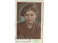 1938 FOTOGRAFIE MICĂ VARNA GIMNAZISTĂ GIMNAZIUL MARIA LUIZA E99