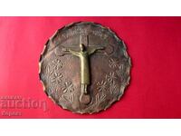 Antique cross, called "Vieux Bon Dieu" from Tancrémont