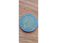 2 Euro Coin France 1999 Bi-metal