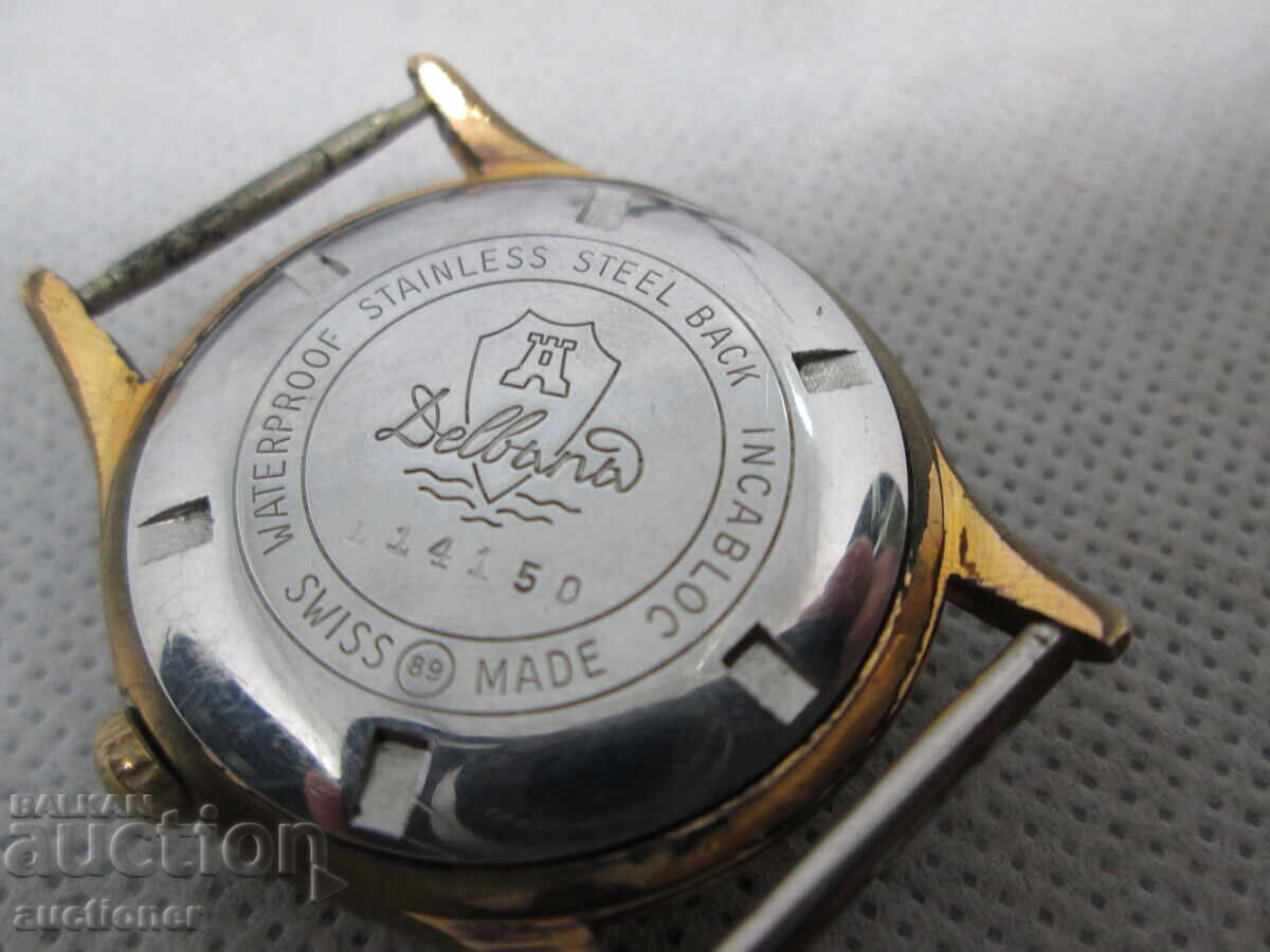 VINTAGE MEN'S WATCH DELBANA WORKING - 6 VINTAGE MEN'S WATCH DELBANA WORKING - 6