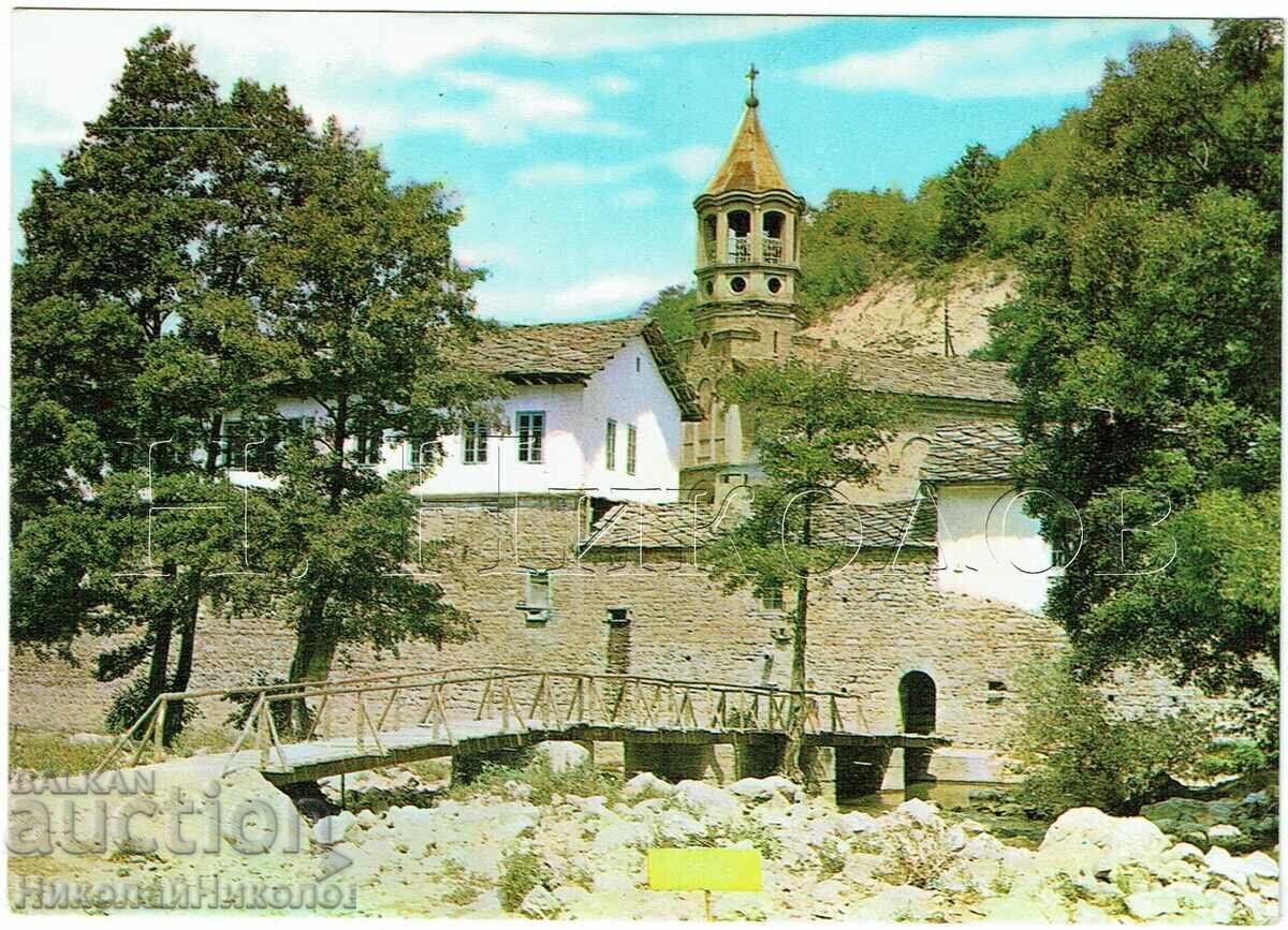 CARTOLINĂ VECHE MĂNĂSTIREA DRĂGĂNEȘTI J013