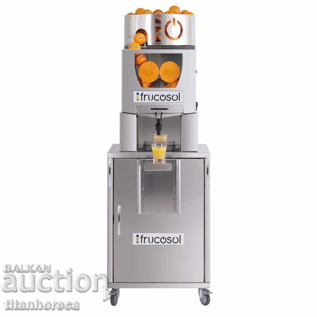 Livrarea Presă profesională de citrice cu alimentare automată și dulap Livrarea Presă profesională de citrice cu alimentare automată și dulap